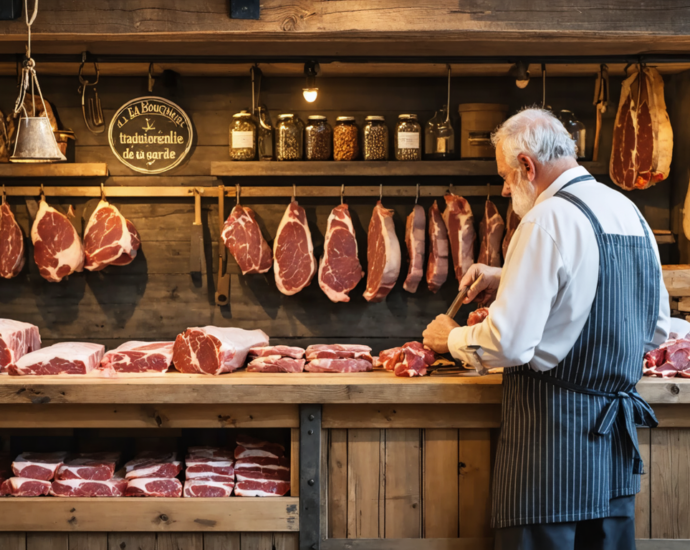 découvrez la boucherie traditionnelle de la garde, où un savoir-faire authentique et d'exception vous garantit des viandes de qualité supérieure, préparées avec passion et tradition.