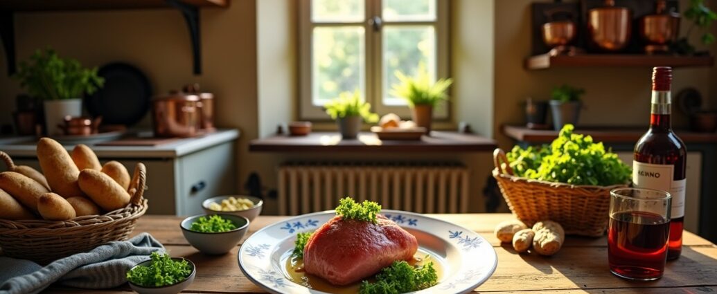 Tête de veau à la sauce gribiche façon grand-mère : redécouvrez cette recette traditionnelle