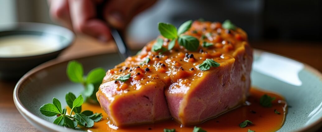 Saveurs champêtres réinventées : la tête de veau sublimée par une sauce gribiche revisitée