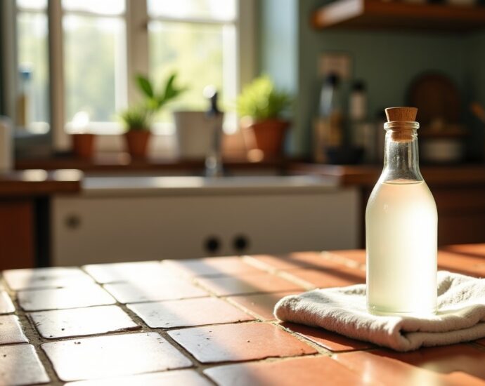 Entretenir ses tommettes naturellement : astuces efficaces avec du vinaigre blanc
