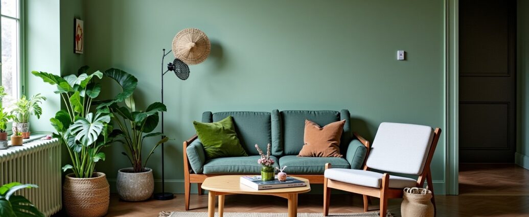 Sublimez votre intérieur : astuces pour intégrer le vert canard avec style