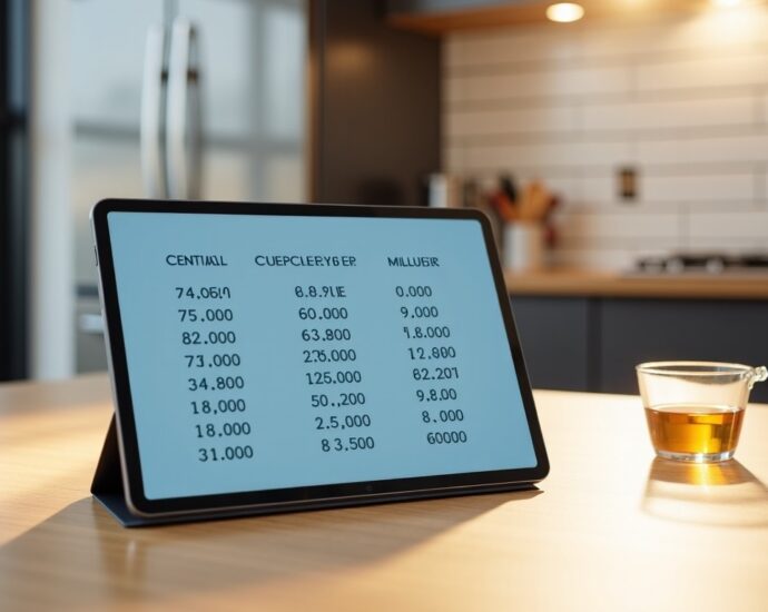 Tableau de conversion cl en ml : allier efficacité et précision pour vos mesures