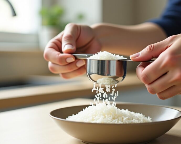 La méthode idéale pour doser le riz en fonction du nombre de repas à servir