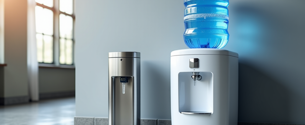 Fontaine sur réseau ou à bonbonne : quelle solution choisir ?
